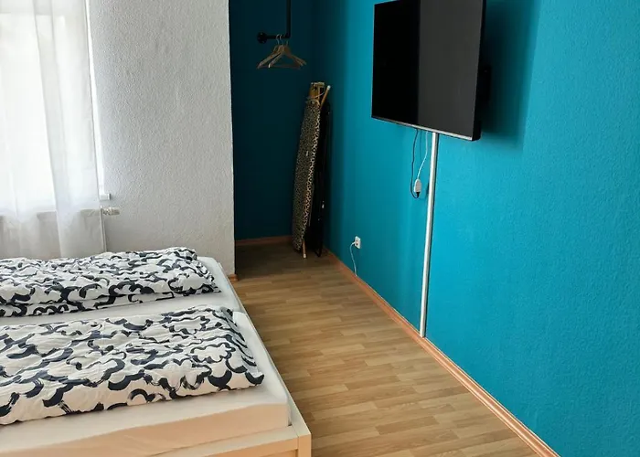 Zentrum, 3zi, 5p, Wifi, Balkon, Ruhig Apartament